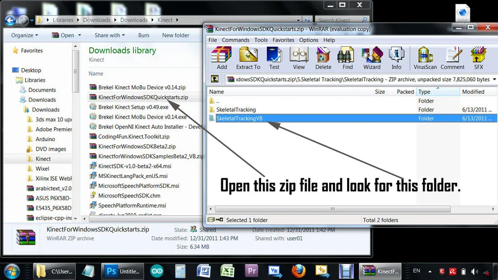 Kinect Setup Gallery